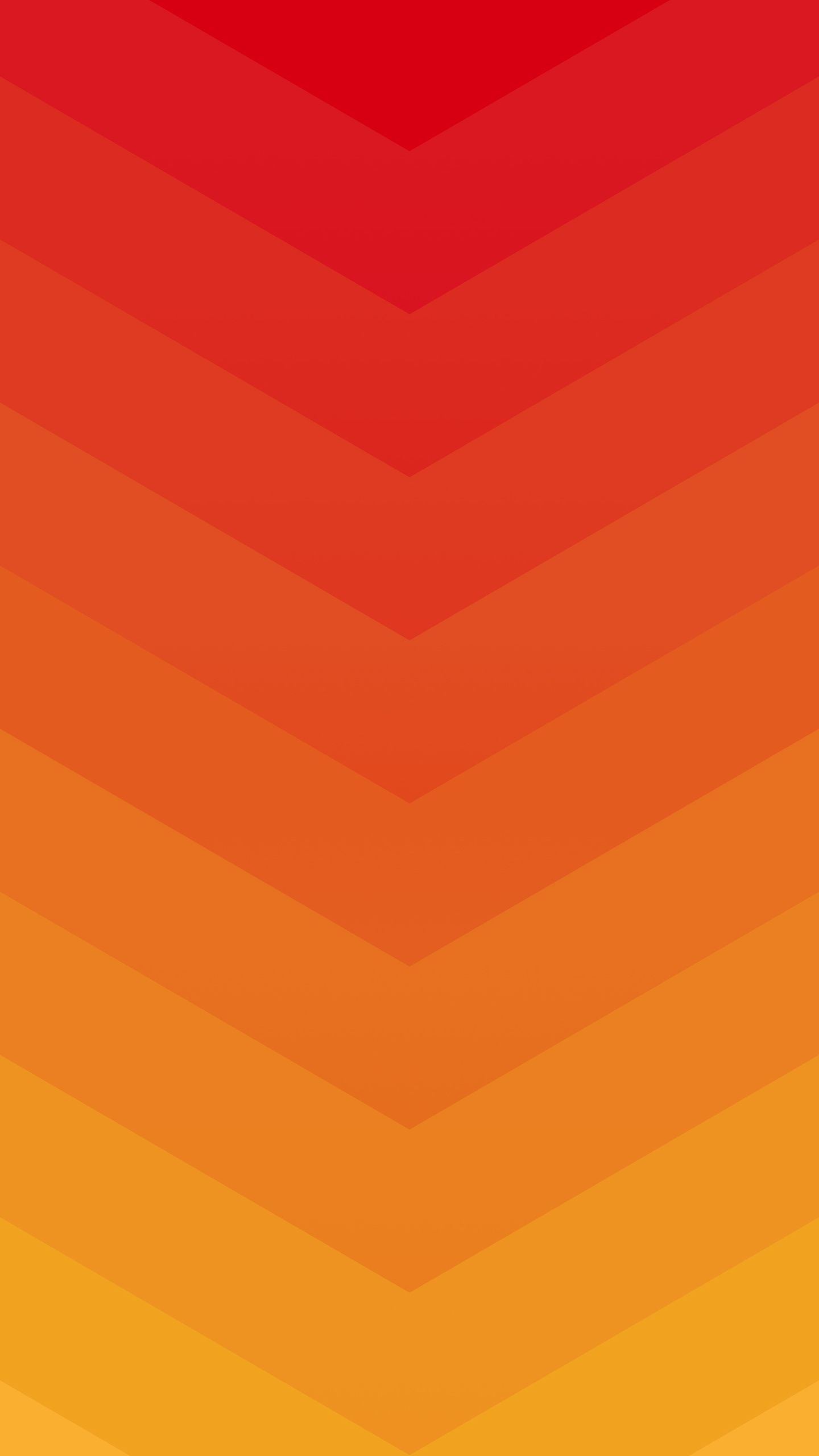 Vibrant orange hues gradate from red to yellow in a chevron pattern.